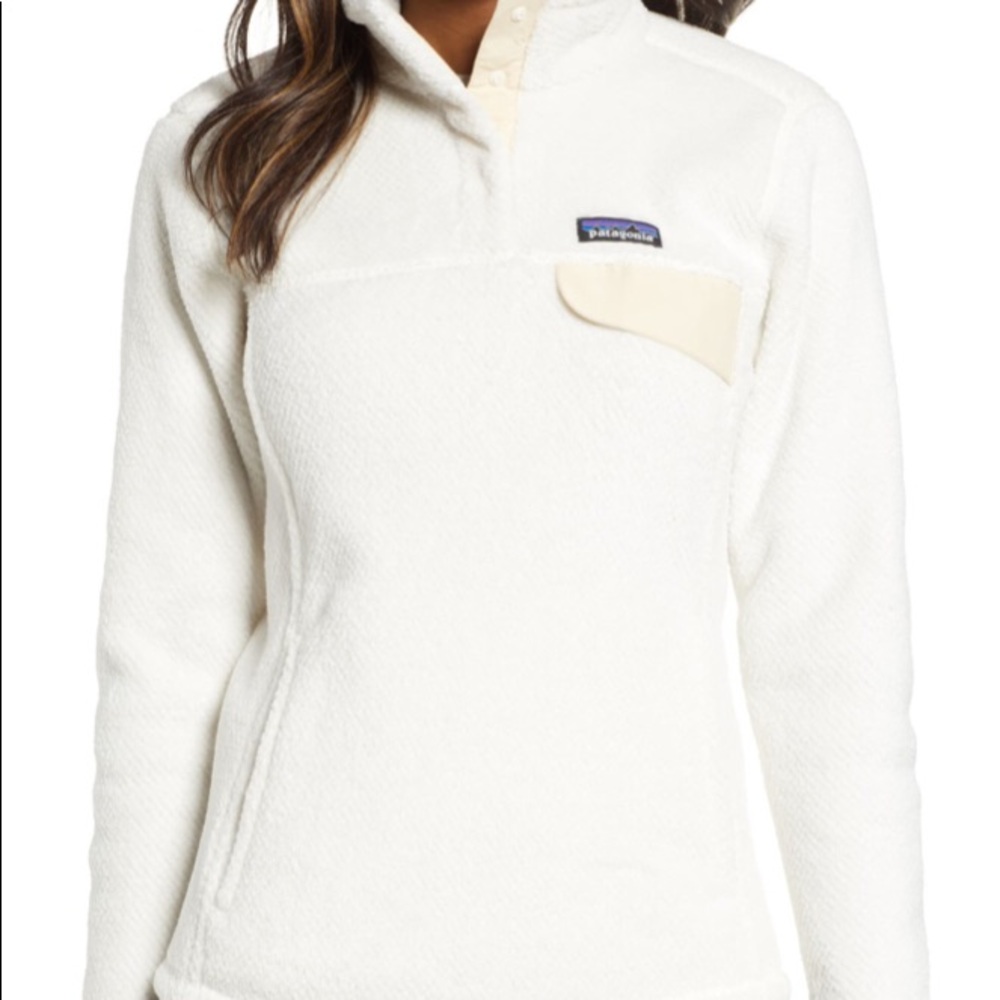 Patagonia ReTool SnapT Fleece Pullover Raw Linen